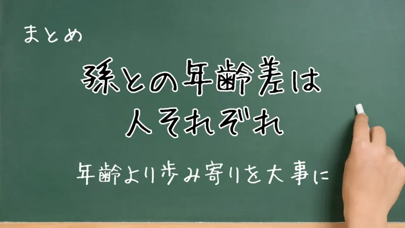 孫と年齢のまとめ